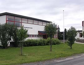 Storhamar kirke utendørs sommerstid